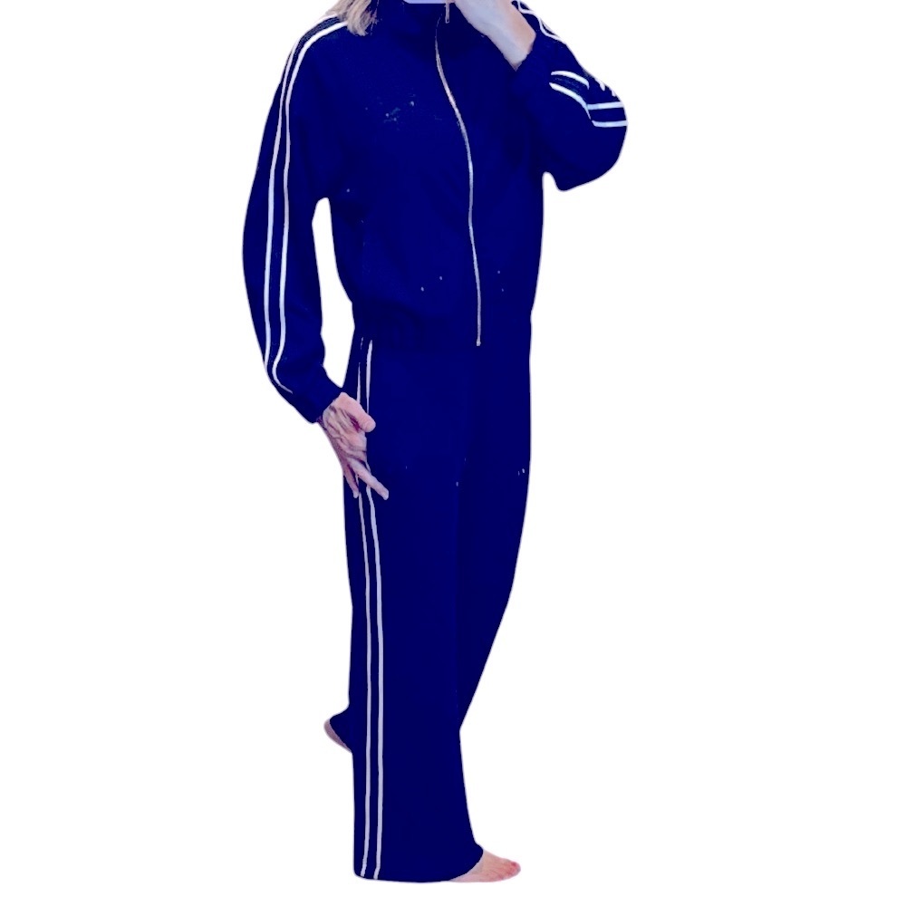 Elie Tahari‎ Track Suit black & White Striped